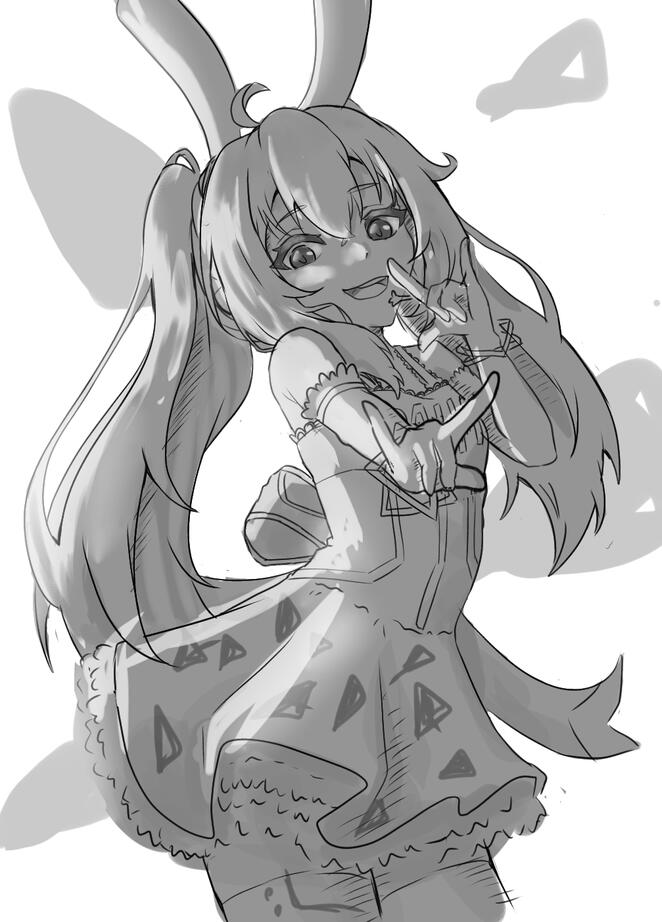 Pahi cosplaying Nico Yazawa, Vtuber