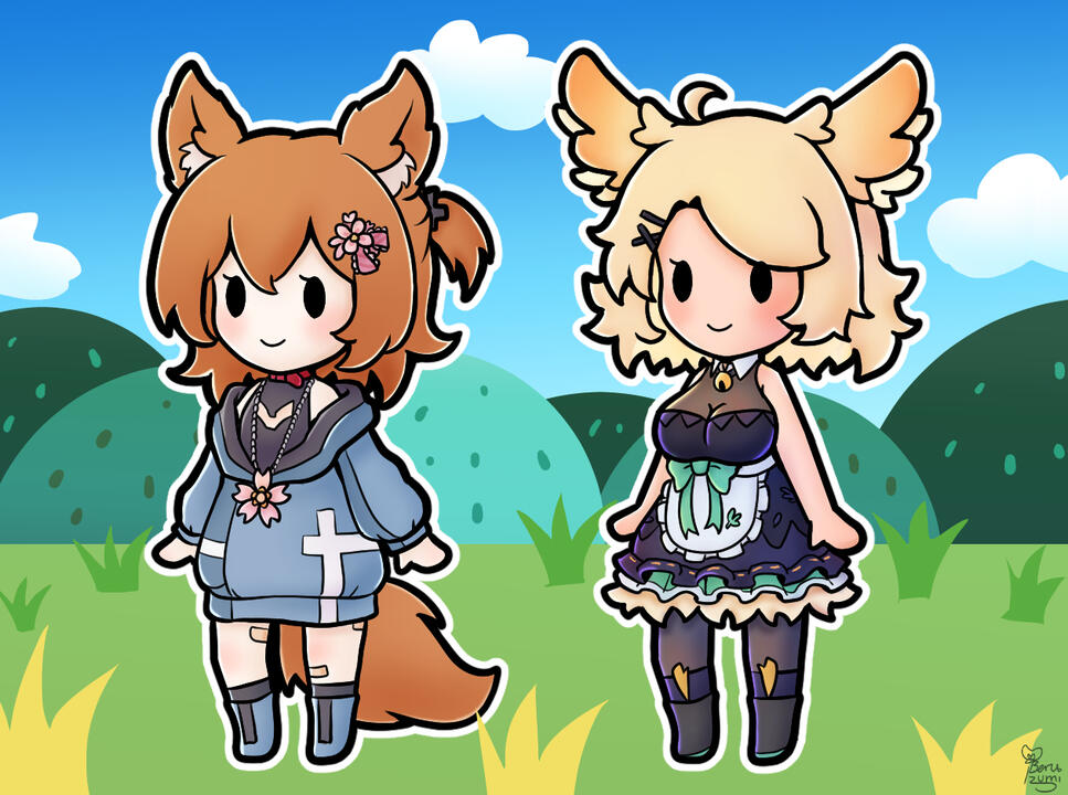 Sakura Sachiko &amp; Krakkacafe, Vtubers